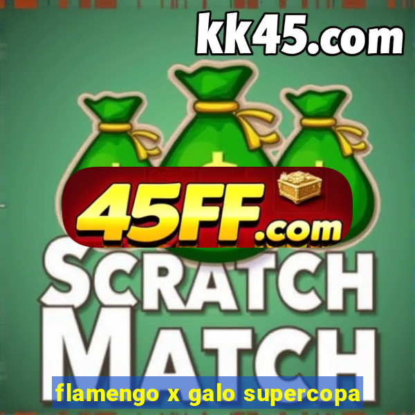 flamengo x galo supercopa